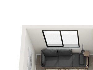 4th and J San Diego, CA S9 Combined Floor Plan 845 SF